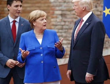 Α. Μέρκελ για G7: «Κοινό κείμενο για το εμπόριο, διαφορετικές αντιλήψεις με ΗΠΑ»